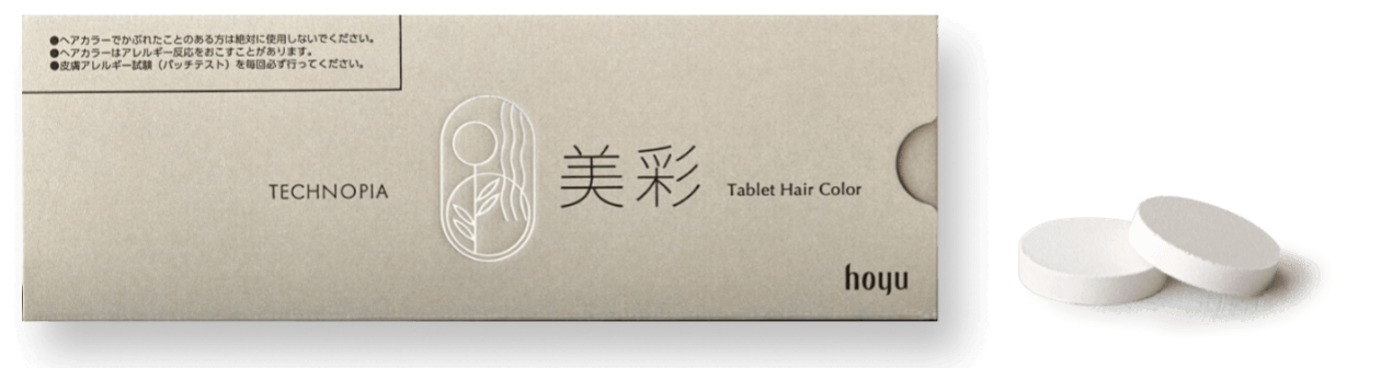 美彩 Tablet  Hair Color
